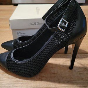 Women's BCBG Heels- Cynthia Black Size 8